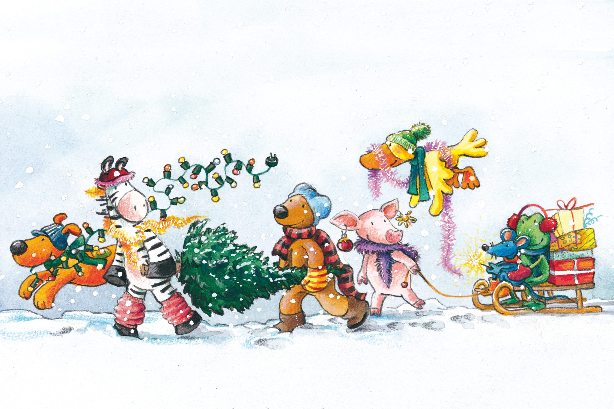 Die lieben Sieben Weihnachten feine art