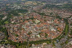 Münster Altstadt von Oben