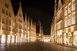 Prinzipalmarkt bei Nacht