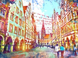 Prinzipalmarkt bunt